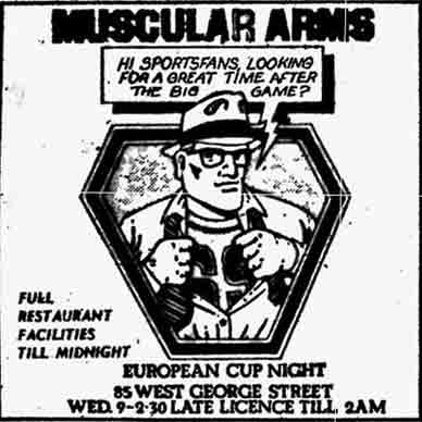 Muscular Arms Advert 1970